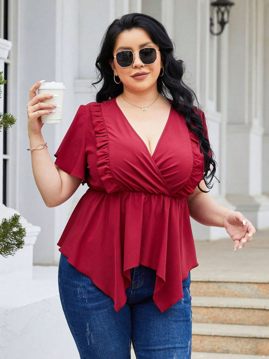The Vika Curvy Blouse