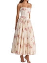Ivory-Rose Print
