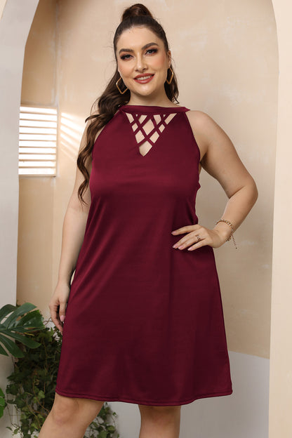 The Malia Plus Size Cutout Dress