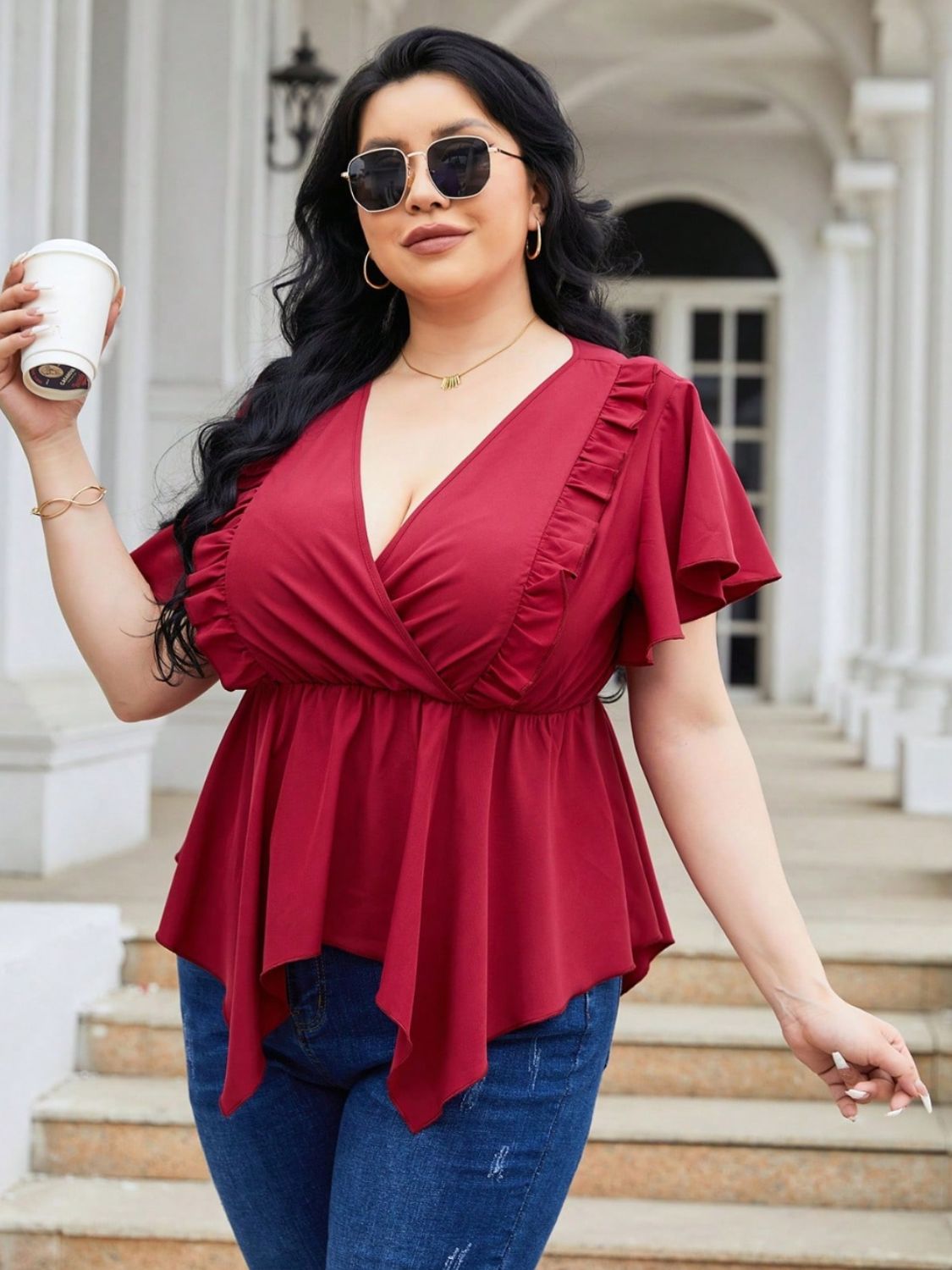 The Vika Curvy Blouse