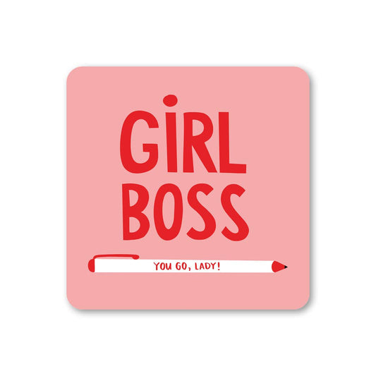 Girl Boss Coaster (Pack of 6)