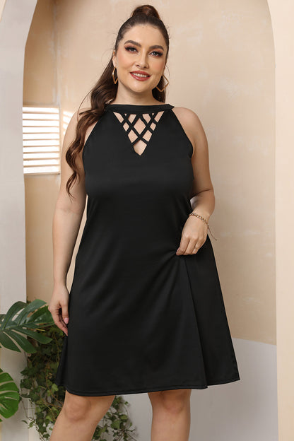 The Malia Plus Size Cutout Dress