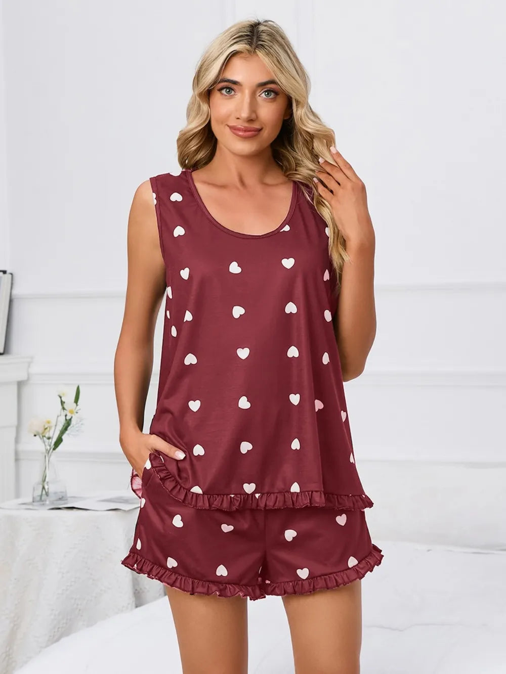 two piece linen set