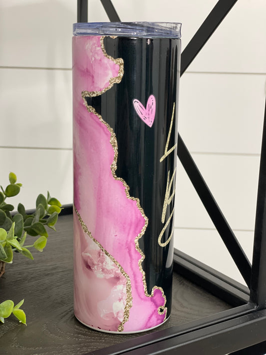 The Lady Boss 20oz Skinny Tumbler